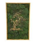 Machový obraz Lion obdĺžnik 110x70 cm Machový obraz Lion obdĺžnik 110x70 cm