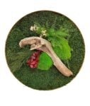 Machový obraz Jungle Kruh 50cm Machový obraz Jungle Kruh 50cm
