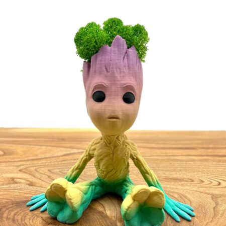 3D Groot XL Pink