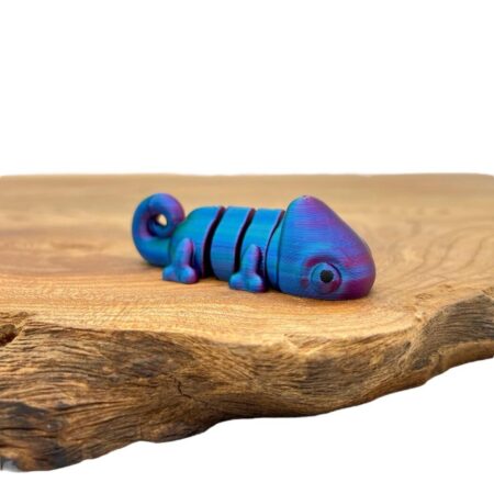 3D kľúčenka Chameleón III.